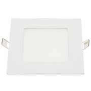 Pannello led incasso 11cm 6watt slim quadro soffitto alimentatore incluso *** temperatura colore lampada 6000k bianco...