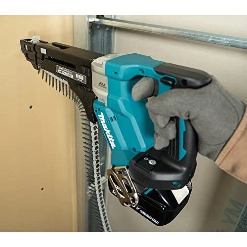 Makita DFR551Z Avvitatore Automatico 18V Motore Brushless 6000 rpm 440 W Tecnologia Push Drive XPT colore Nero