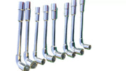 SERIE SET KIT CHIAVI CHIAVE A PIPA IN SERIE DA 8 PZ DALLA 8 ALLA 19
