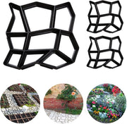 3 pezzi di pavers in resina per giardino, accesso e terrazzo, resistenti al trascinamento e all'usura, resistenti alla corrosione