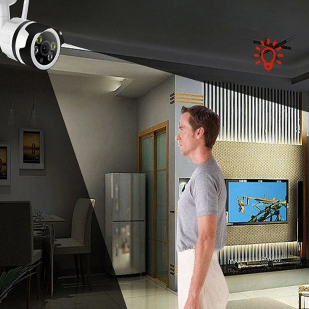 TELECAMERA IP VIDEOSORVEGLIANZA WI-FI CAMERA WIRELESS 5 LED 3.6MM JT-JW82210