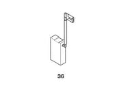 SPAZZOLE A CARBONCINO PER ELETTROUTENSILI MODELLO 36- - DEWALT 1707 mm.6x12,5x24h. - 8 pezzi