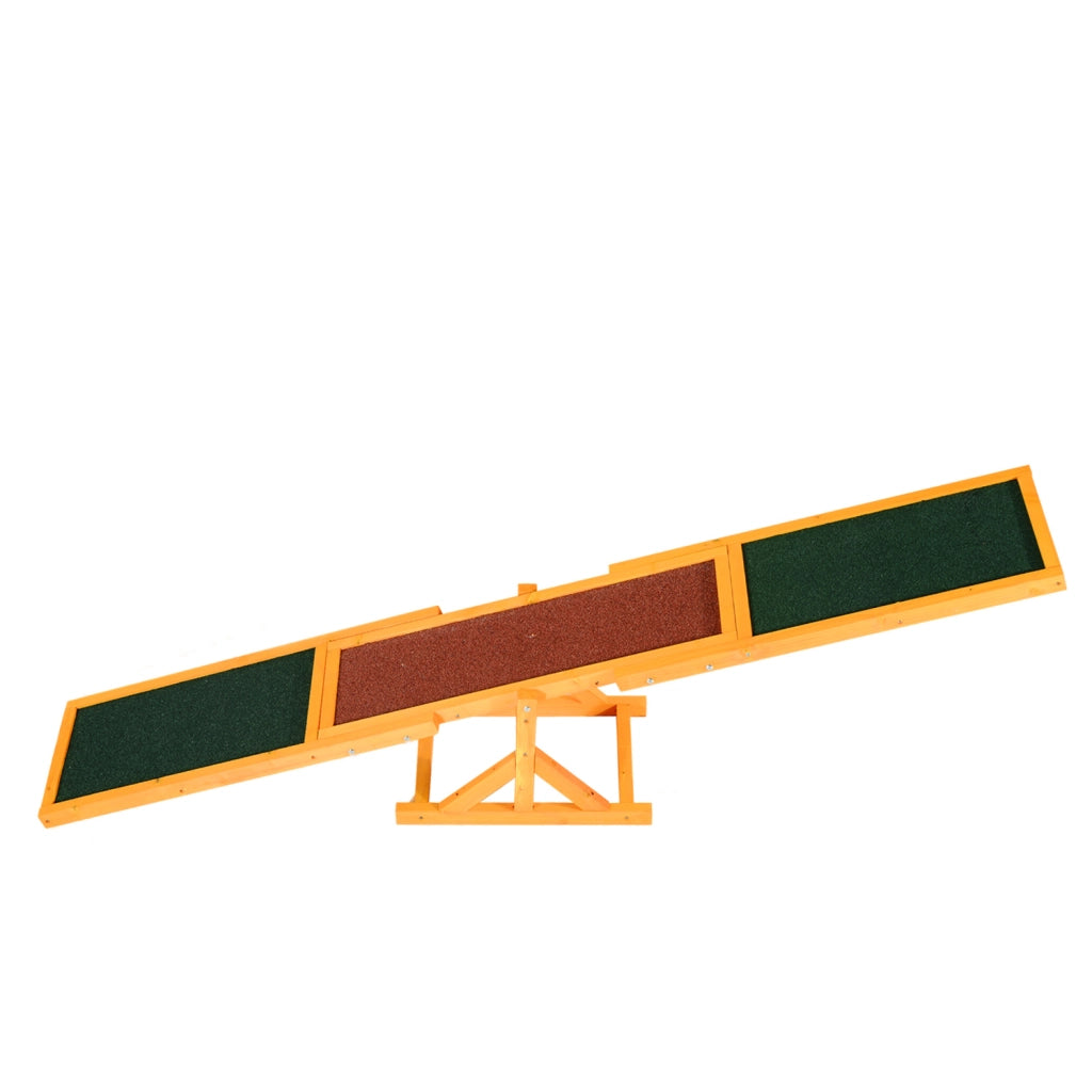 Altalena per Cani Agility Sport ¨C zephmum ¨C Legno, Verde, Antiscivolo