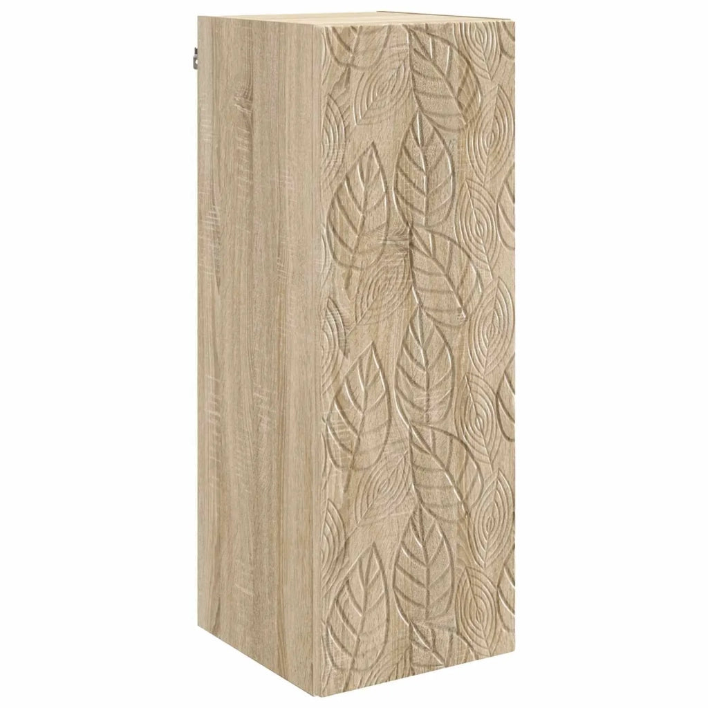 Mobiletto a muro Rovere Sonoma 33 x 34,5 x 90 cm 898757
