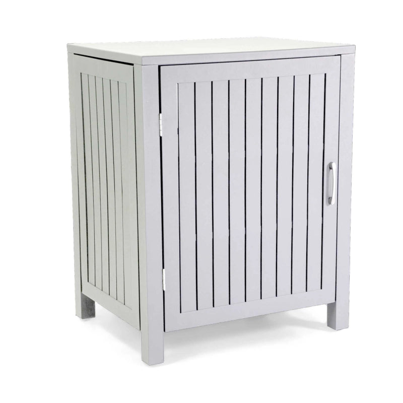 Mobiletto alluminio bianco cm 70x54,5h90
