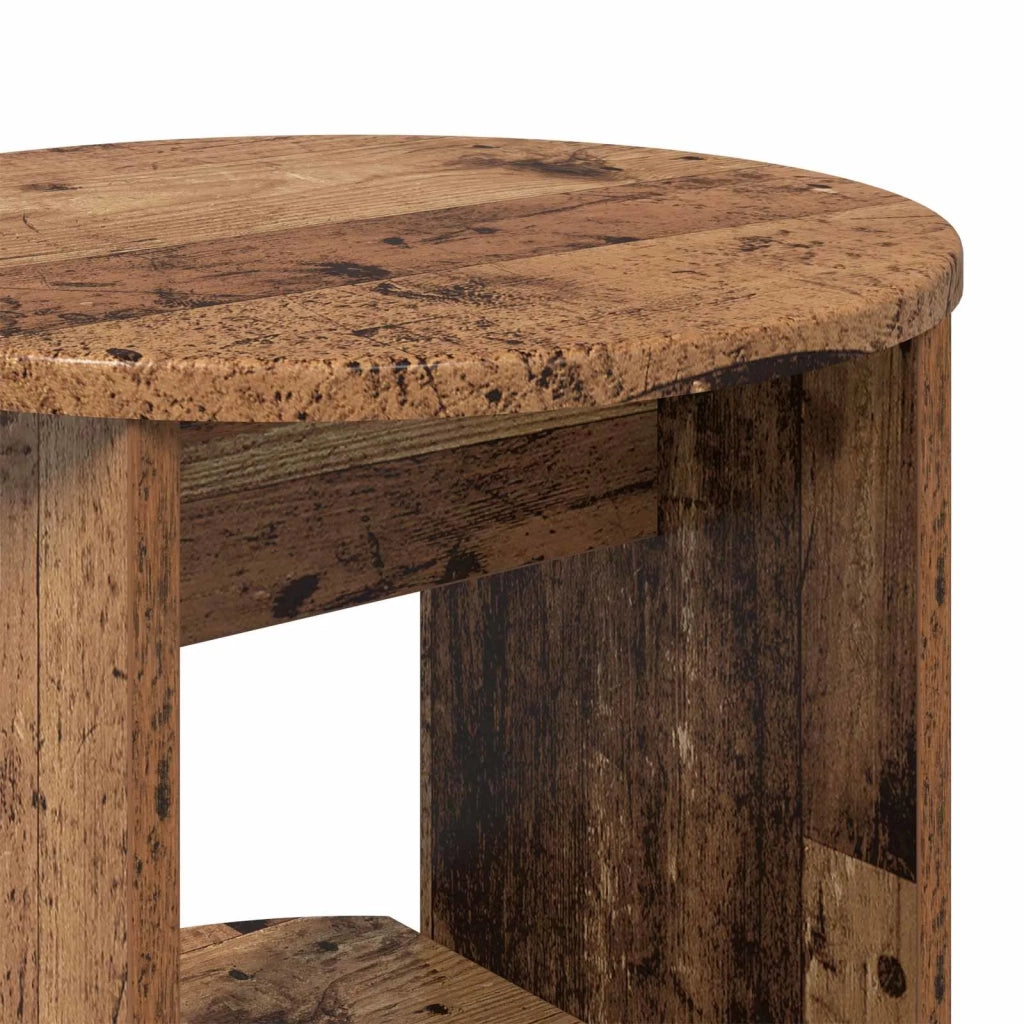 Mobile laterale Legno vecchio 40 x 40 x 100 cm