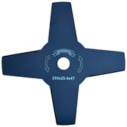 Ricambio Disco Per Decespugliatore 4 Lame Lama 255 mm Foro 25,4 mm | 07854