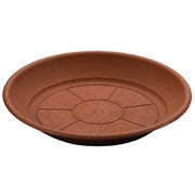 Trade Shop - Piatto Sottovaso Tondo Piatti Vasi Fiori Piante Per Fioriera Plastica Diam. 20cm -