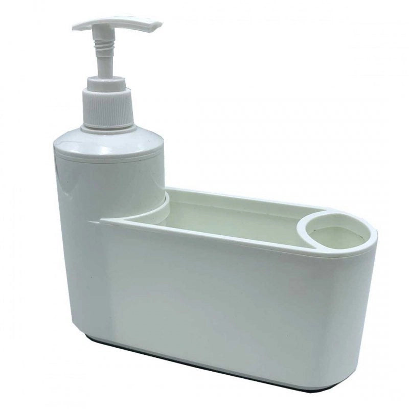 Metlex DISPENSER PER DETERSIVO PER PIATTI Bianco Organizzatore da cucina