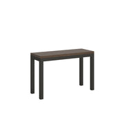 Tavolo Salvaspazio Allungabile 120/200x45/90x80/78 cm Everyday Double Noce