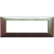 VIMAR PLANA - PLACCA 7M MARRONE MICAL