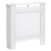 EasyComfort Copritermosifone Moderno a Griglia in MDF per Casa e Ufficio, 78x82x19 cm, Bianco