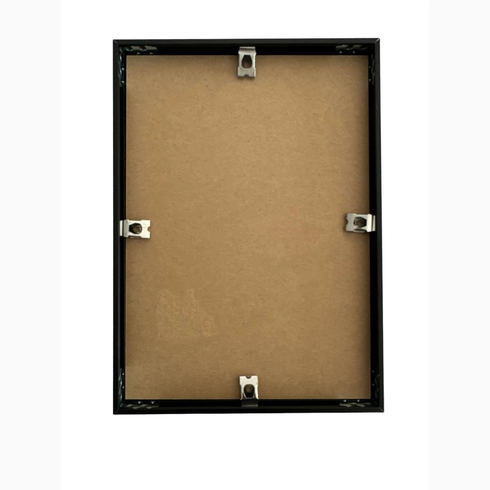 Cornice in alluminio Minimal 29,7x42 Formato A3 Nero per diplomi lauree Poster