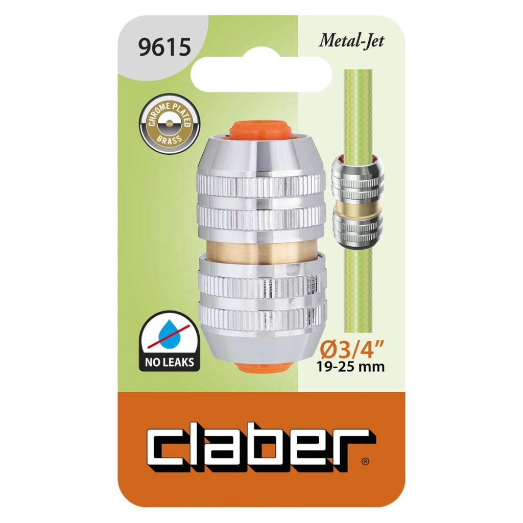 RACCORDO GIUNTATUBO RIPARATORE OTTONE CLABER  3/4 SELF 9615