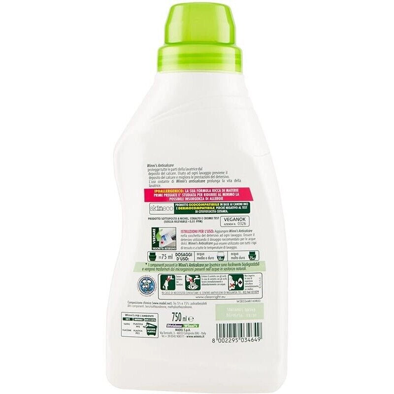 WINNI'S NATUREL ANTICALCARE LIQUIDO PER LAVATRICE 750 ML