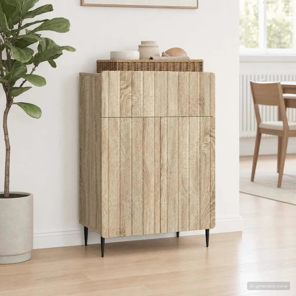 Credenza Rovere Sonoma 66 x 34,5 x 92 cm Legno ingegnerizzato 894407