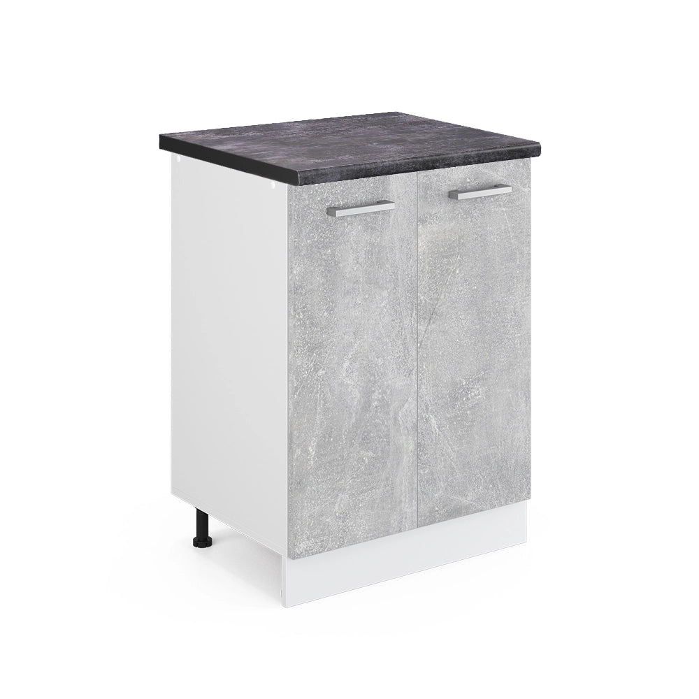 Vicco Mobiletto base cucina Calcestruzzo 60 cm , PL Antracite