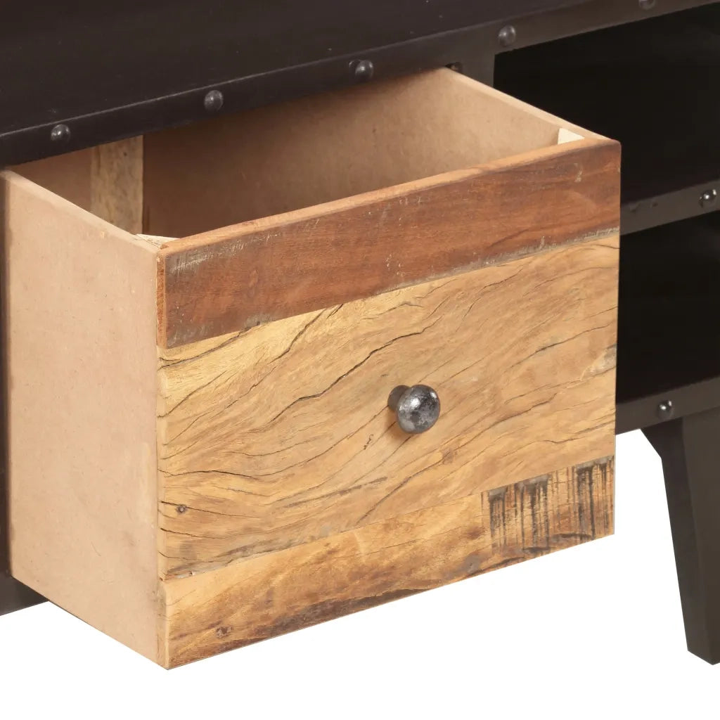 Tavolino da salotto | Tavolino da caff¨¨ | Tavolino da Soggiorno 100x50x45 cm in Legno Massello di Recupero
