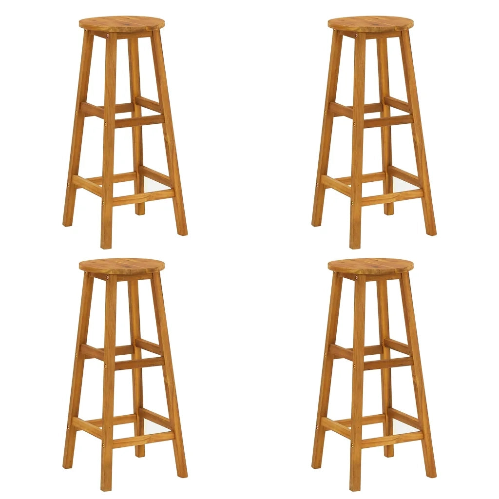 Set da Bar per Giardino 5 pz in Legno Massello di Acacia 3116001