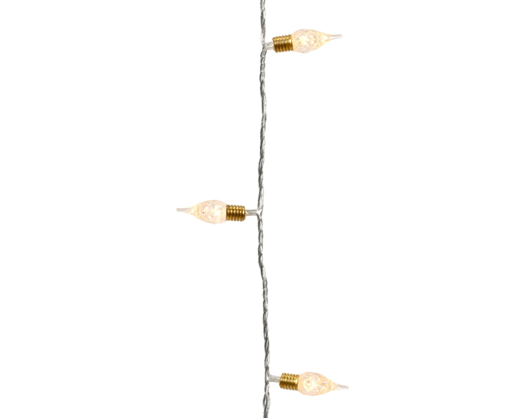 Lampade vintage a LED con effetto tremolio a 8 funzioni per uso interno L 3590 cm