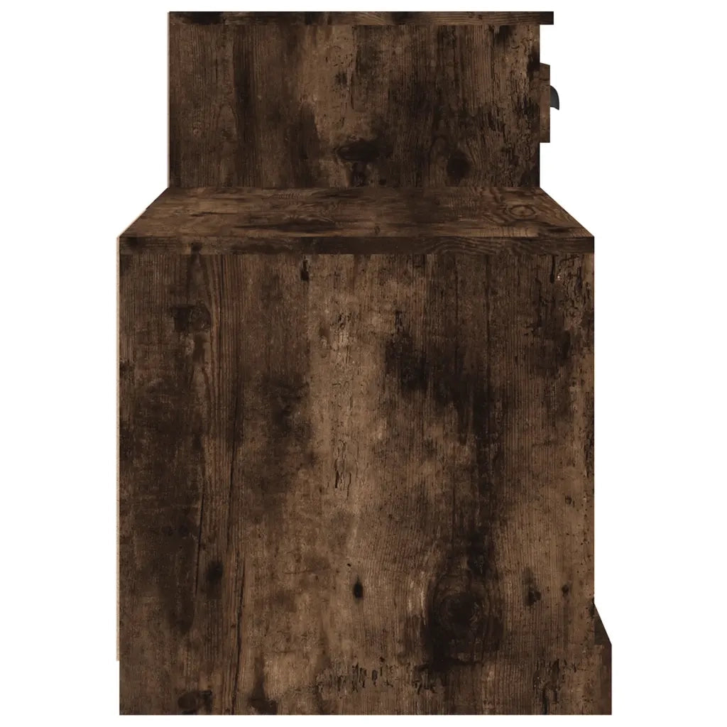 Scarpiera | Mobile per scarpe Rovere Fumo 100x42x60 cm in Legno Multistrato