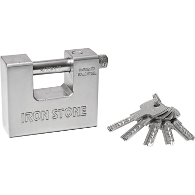 LUCCHETTO ANTISCASSO SSU-IS ILSA - ACCIAIO CARBONITRURATO CROMATO CHIAVI 5 MM 94 KA2- 6 pezzi