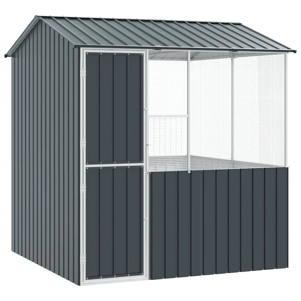 Gabbia per uccelli Antracite 215 x 209 x 230 cm Acciaio zincato 3325170