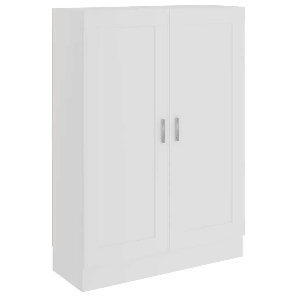 Libreria Bianca 82,5x30,5x115 cm in Legno Multistrato 802714