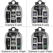 Borsa per Fotocamera Acqua Resistente, 15,6 Pollici