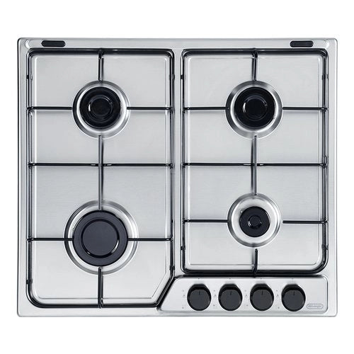 Piano cottura A Gas De Longhi Family FFA 46 ASV 4 Fuochi (L58xP50) Inox