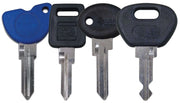Chiave Auto Fiat SIP2P Silca Acciaio Nichelato 5 Pezzi