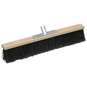 Verdelook 39-80 Scopa Industriale in PVC per Corsie e Interni 80 cm Setole Rigide Attacco a Spinta Senza Manico