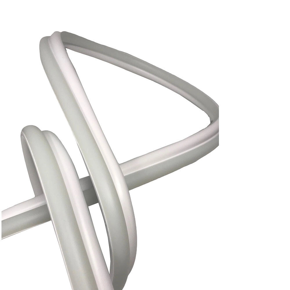 Trade Shop - Lampadario Led Intrecciato A Fiocco A Sospensione 60w Cct 3 Colorazione Di Luce A59-b3c -