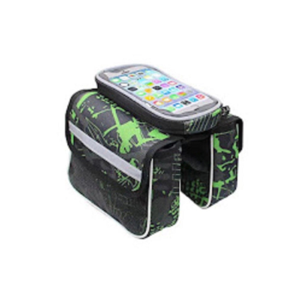 Trade Shop - Borsa Per Biciclette Per Telefono Con Touch Screen Anteriore Bicicletta Zx-9426 -