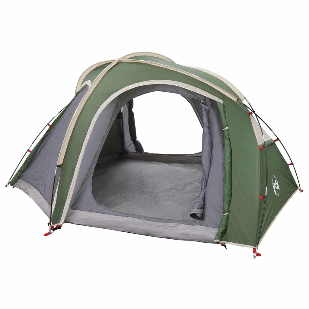 Tenda da trekking con telo impermeabile 3 persona Verde 42042218