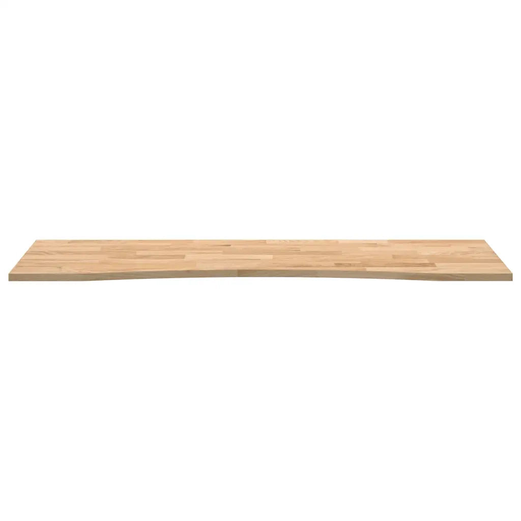 Piano Scrivania 160x50x2,5 cm Rovere Massello Non Trattato 4009011