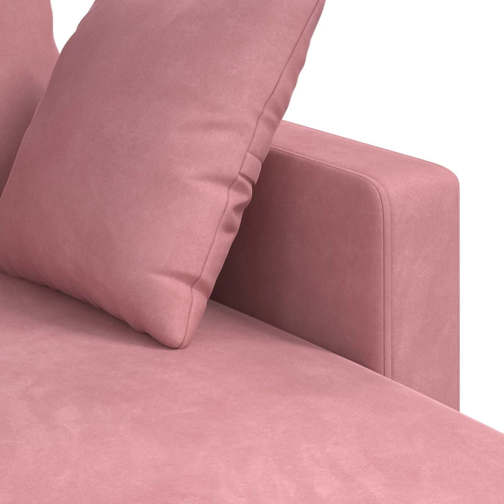 Divano Rosa 178 x 134 x 80 cm Velluto 42024453