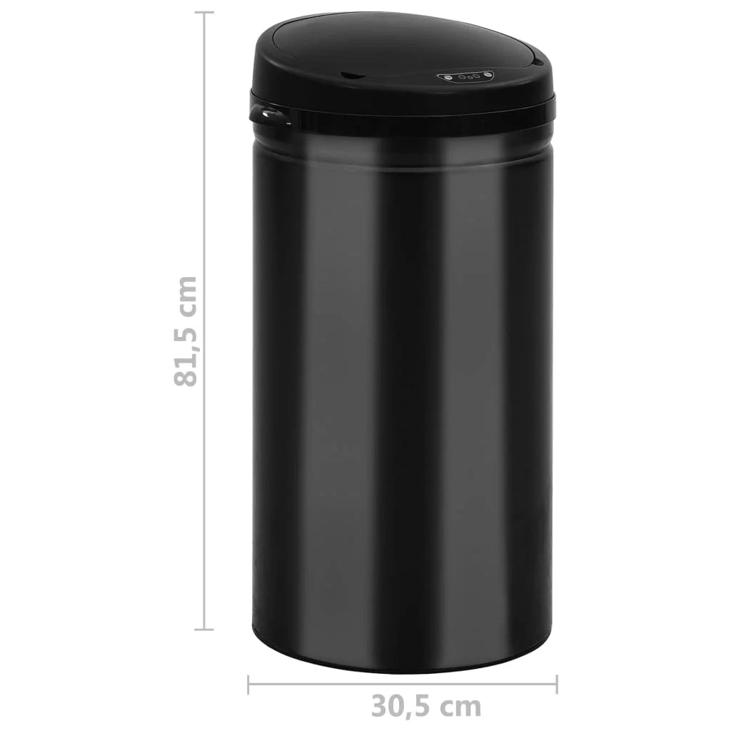 Contenitore automatico con sensore da 50 litri acciaio al carbonio nero 02_0006087