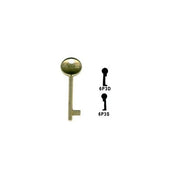 Chiave Patent 6P3S Silca Ottone 5 Pezzi