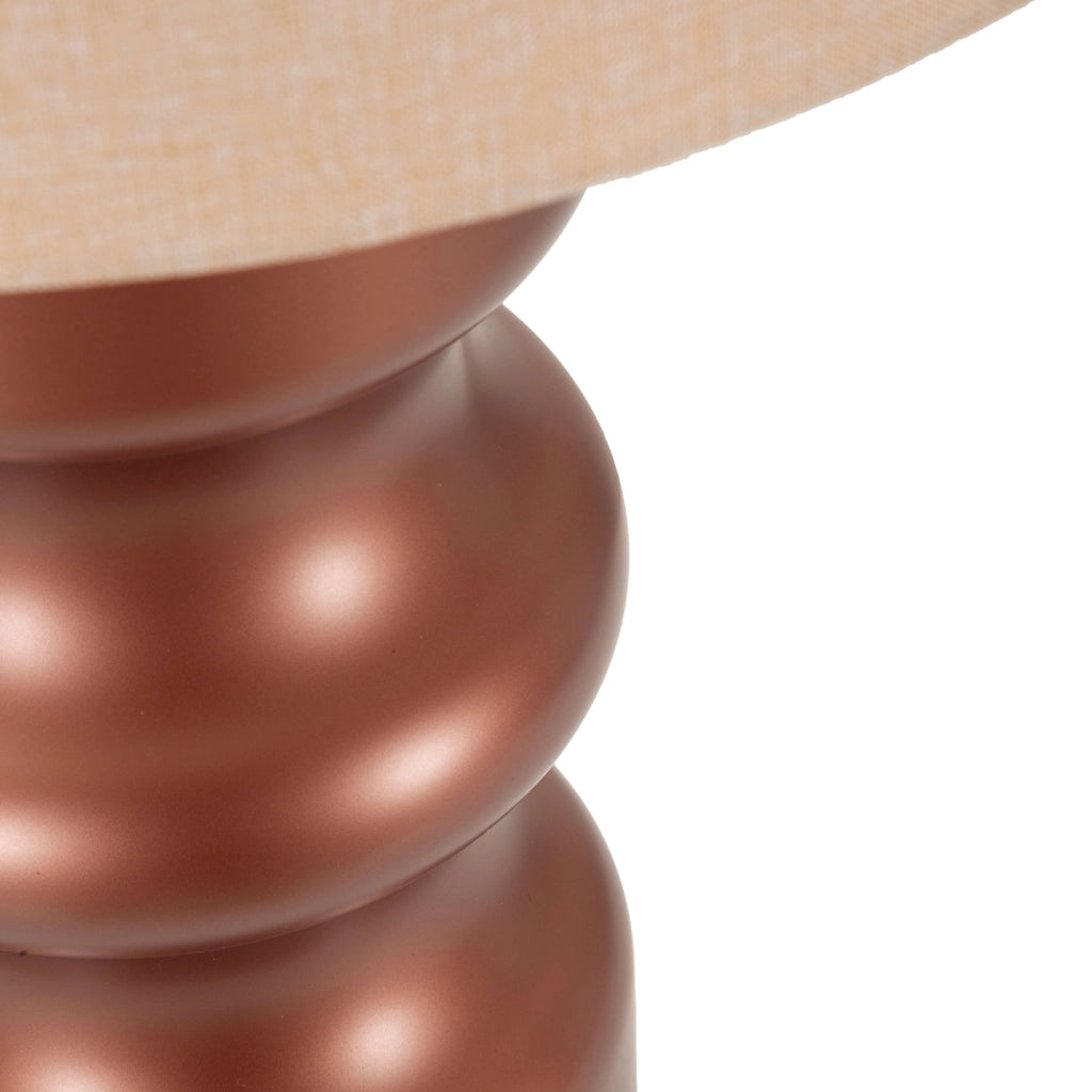 Dabame, Lampada da Tavolo Necessaria 1 Lampadina, Rosa