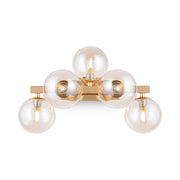 Applique Dallas oro con sfere in vetro Maytoni MOD547WL-05G