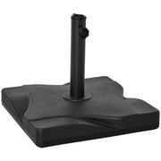 Base per Parasole 20 kg ¨C zephmum ¨C Nero 41.5x41.5x33 cm