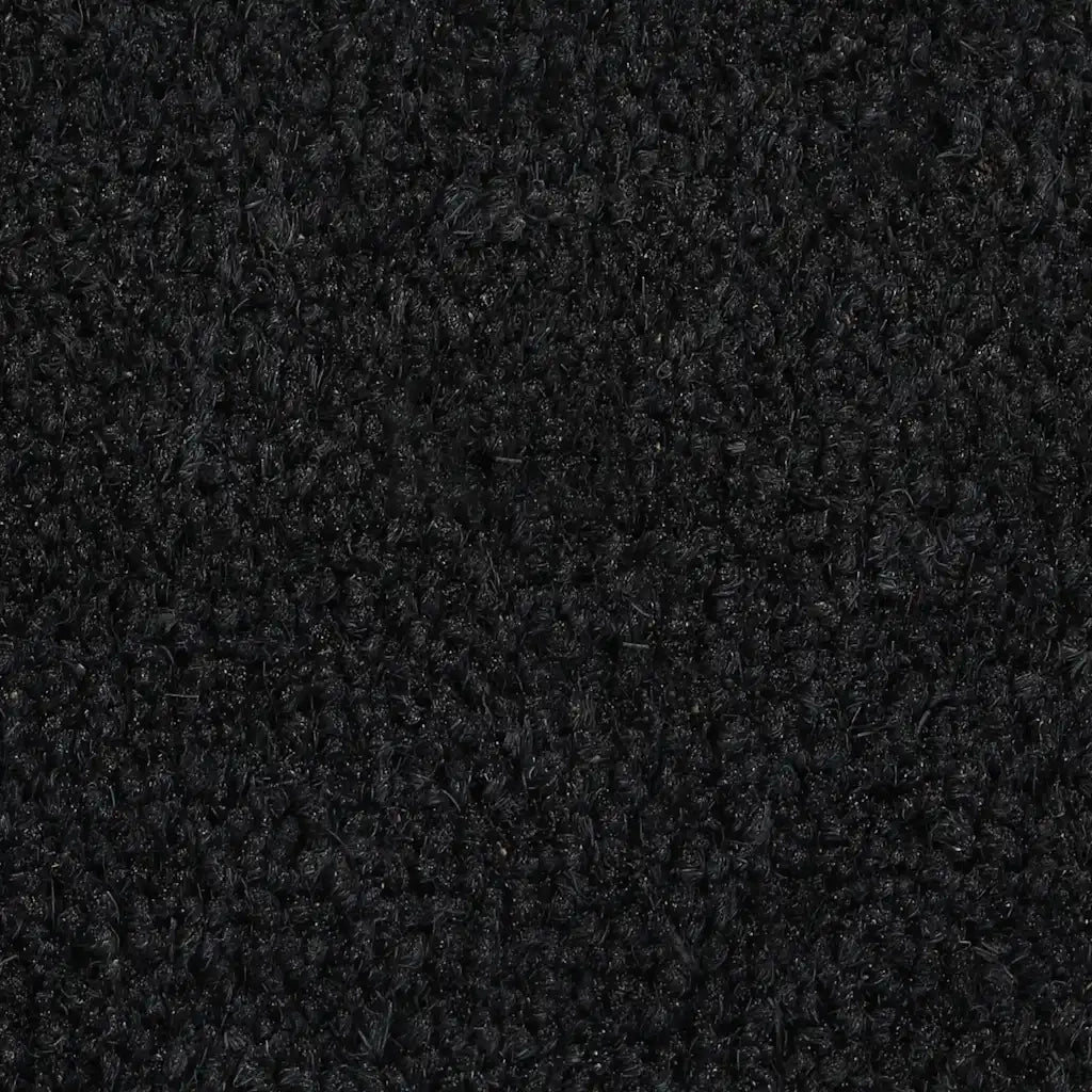 Zerbino | Tappetino Nero 50x80 cm Fibra di Cocco