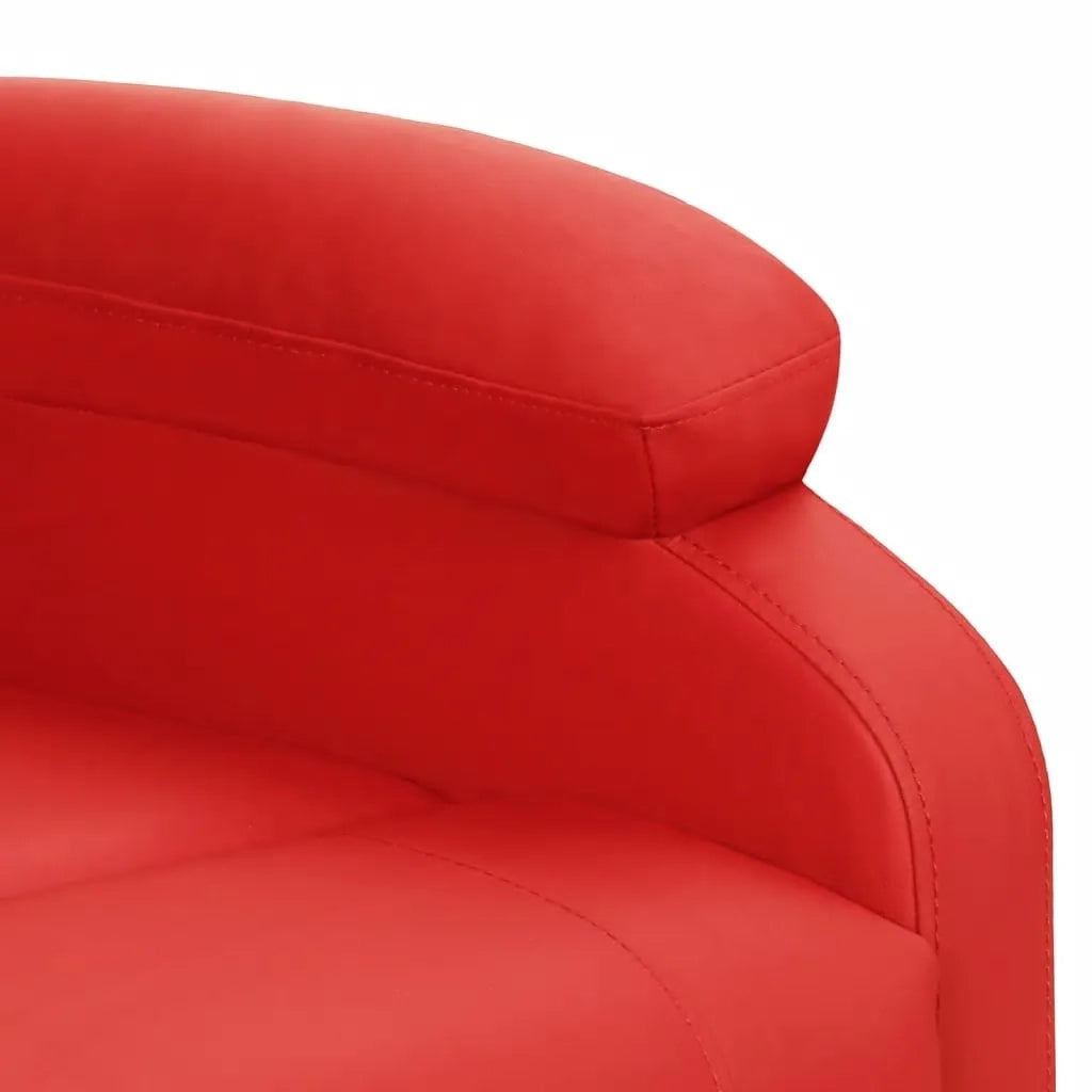 Poltrona Alzapersona Rosso in Similpelle 329697