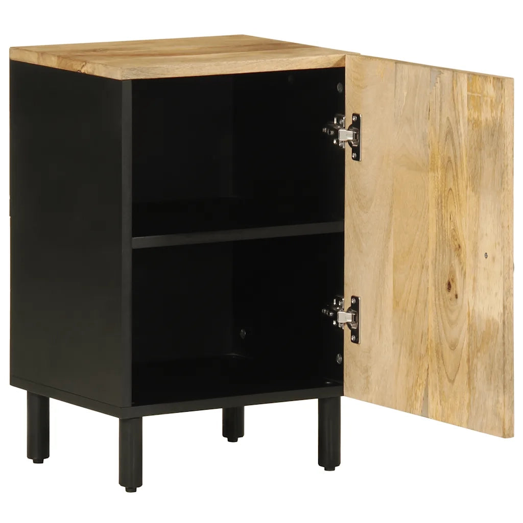 Mobile da Bagno | Armadio da bagno 38x33,5x58 cm in Legno Massello di Mango