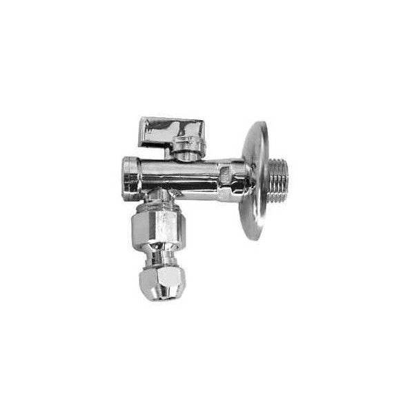 RUBINETTO A SFERA SOTTOLAVABO 1/2 x 3/8 - Ø 10 mm - 2 pezzi