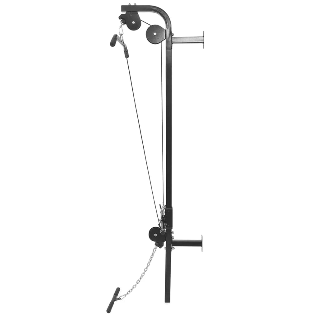 Torre per allenamento pesi da parete con set di manubri e pesi da 30,5 kg per fitness e allenamento della forza 02_0000044