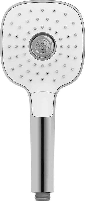 Douchekop universale 3 soffiante, alta pressione, design rettangolare, getto d'acqua extra potente grazie a più getti.