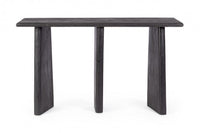 Consolle 130x40x75 cm Caffèblack in Legno Nero