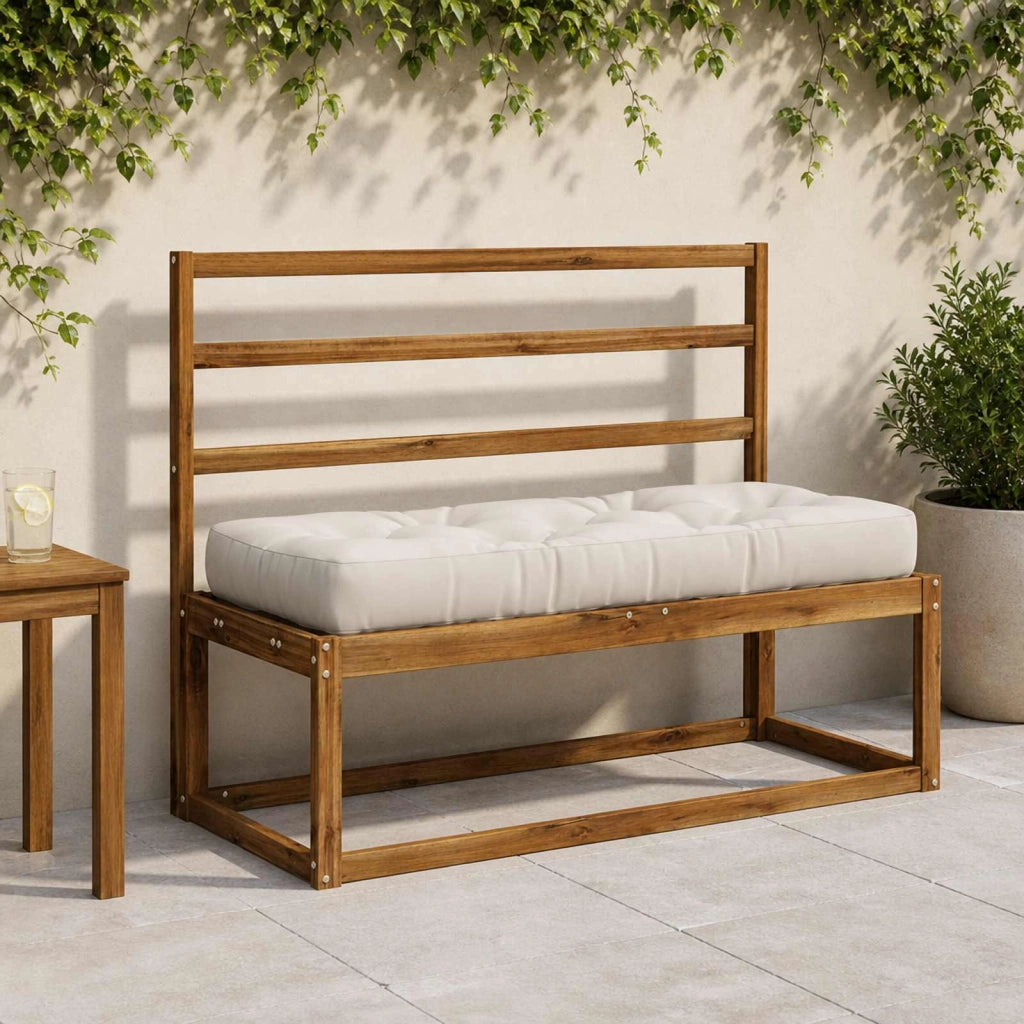 Cuscino per Pallet VIANEN 100% Poliestere Bianco 953365